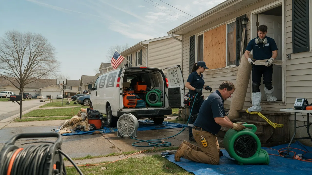 Water Damage Restoration in Stratford, OK near me